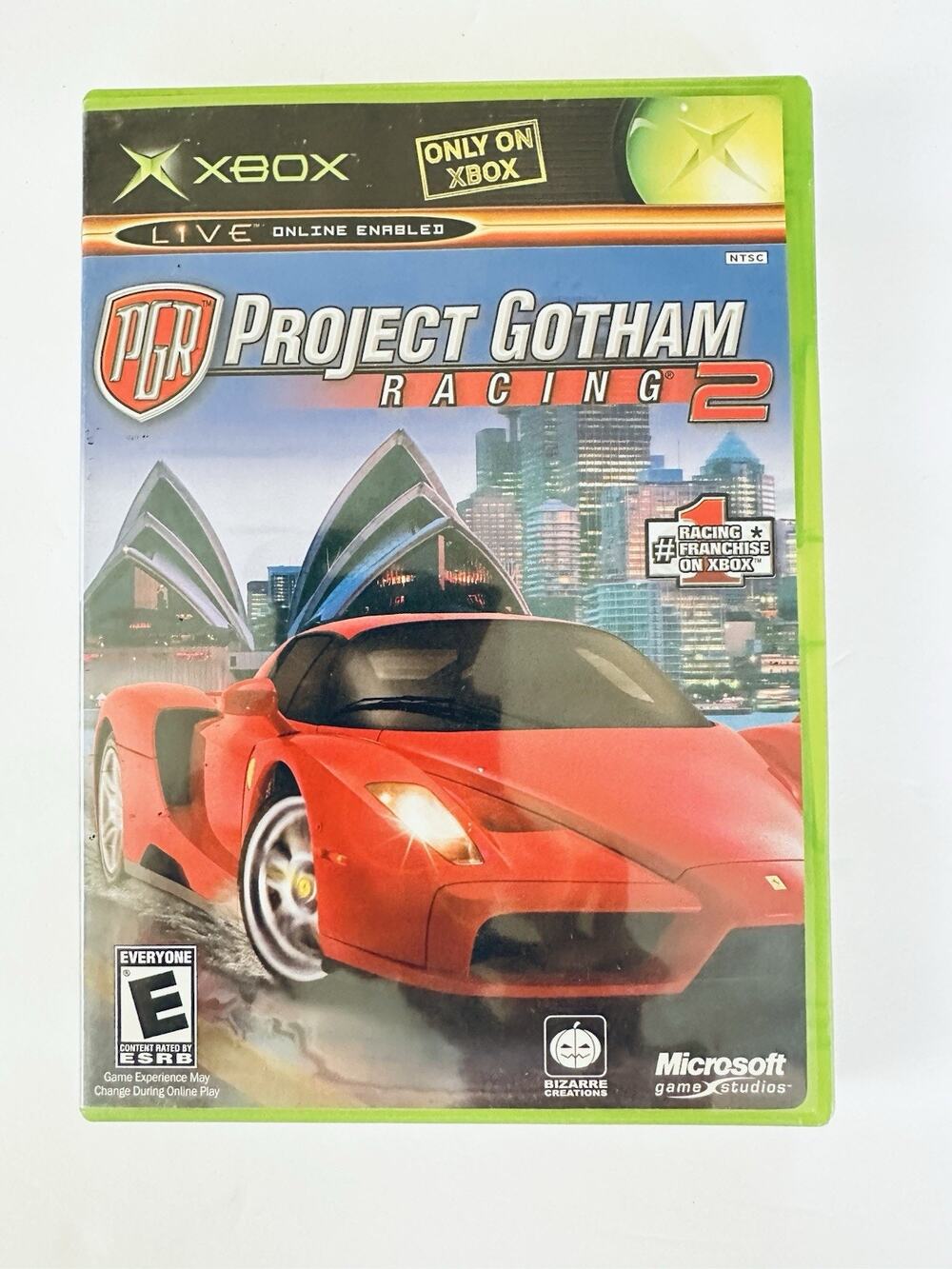 Project Gotham Racing 2 (Microsoft Xbox, 2003) w/ Manual Included Preowned